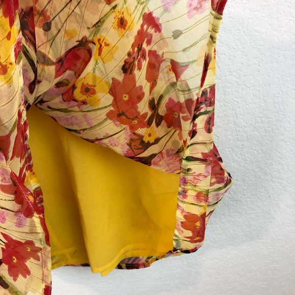 Walter Baker Adriana Floral Puff Sleeve Mini Dress - Picture 8 of 11